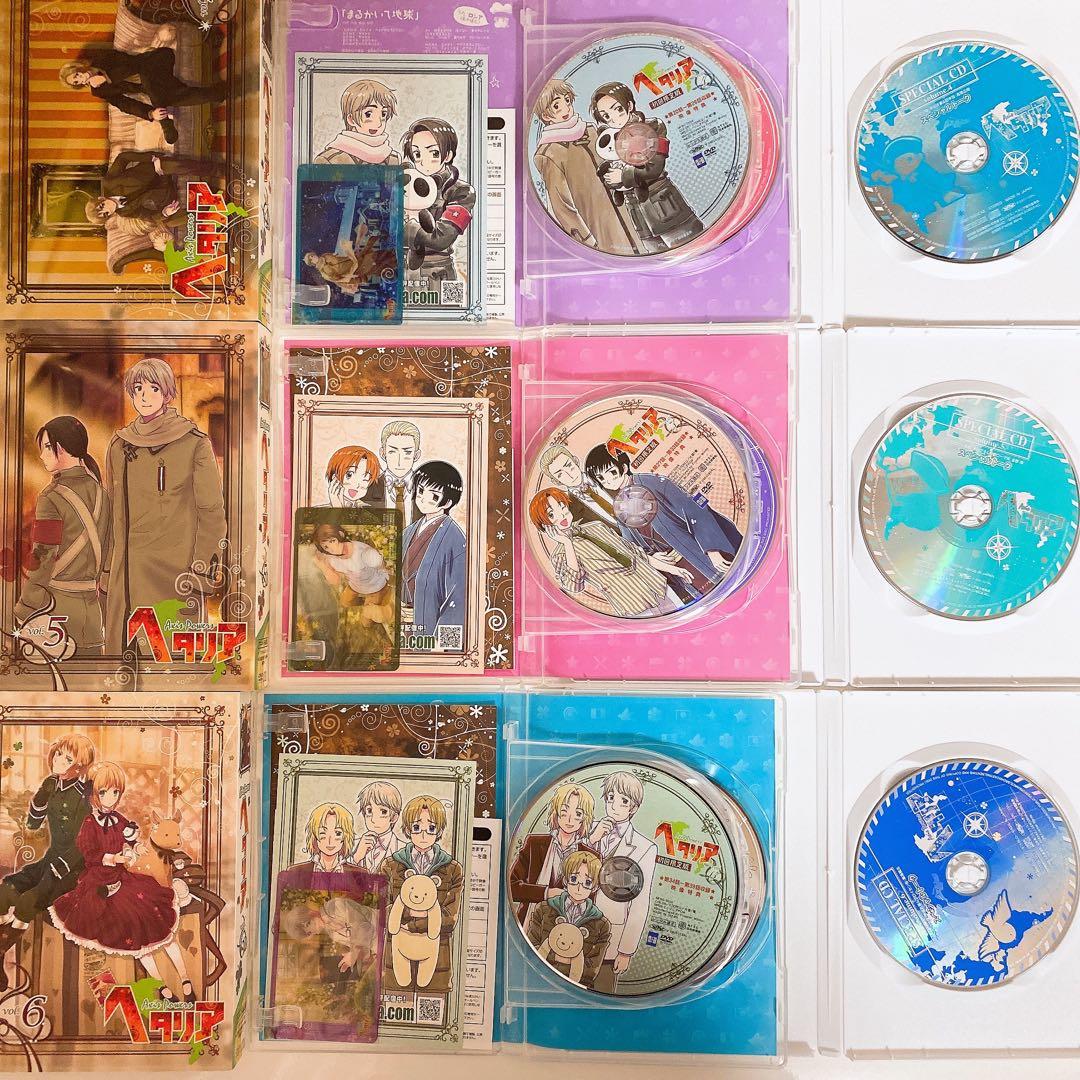 ヘタリア アニメ DVD アニメイト限定版 まとめ売り