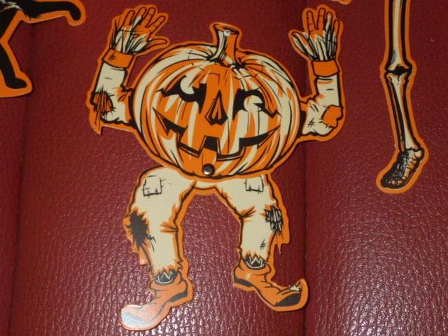 ハロウィン★ペーパー ミニ デコレーション★トリックオアトリート★オーナメント