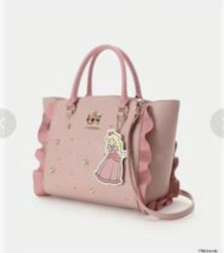 サマンサベガ 新品タグ付き ピーチ姫 バッグ ピンク
