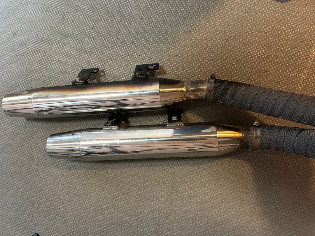 サンダンスマフラー　エボ　ソフテイル