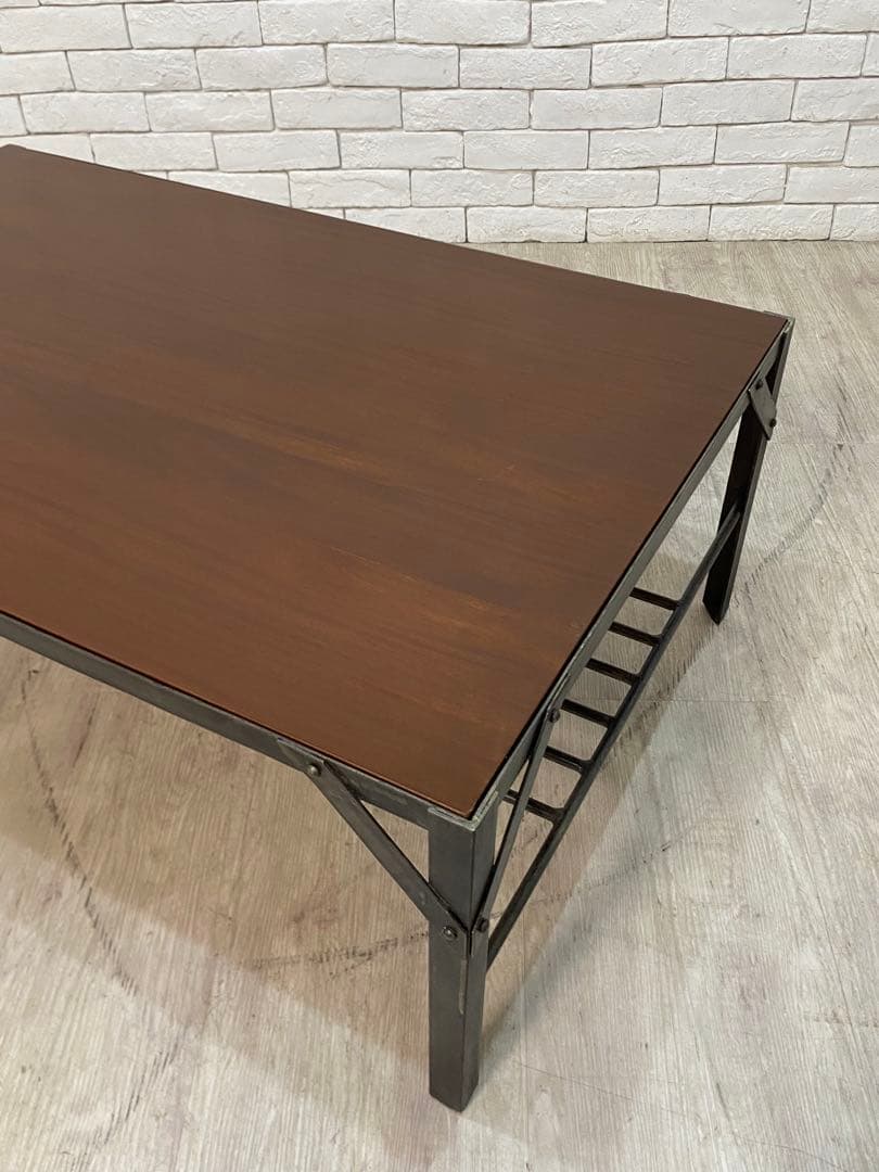 【東京都内23区配送無料】インダストリアル　ウニコ　コーヒー　テーブル　センター