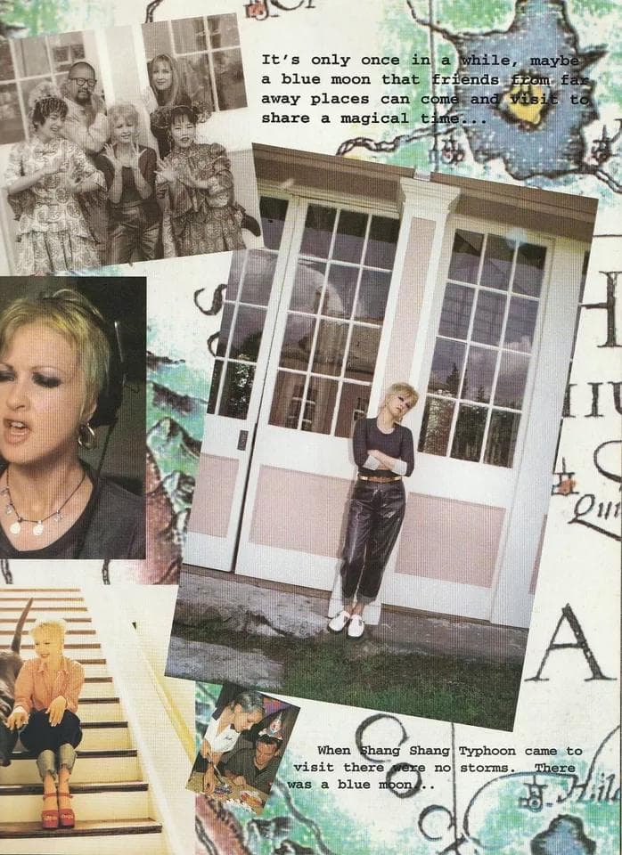 シンディ・ローパー　1996年 日本公演 パンフレット