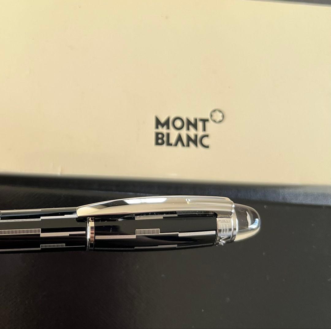 モンブラン万年筆 スターウォーカー ブラックミステリーポーチ セット