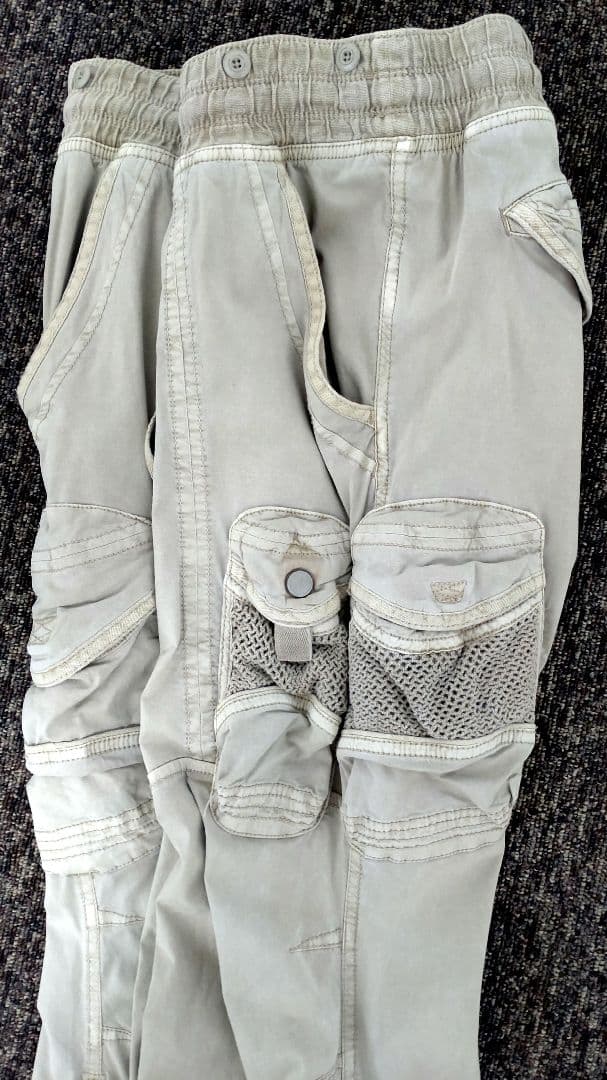 goa パラシュートカーゴパンツ