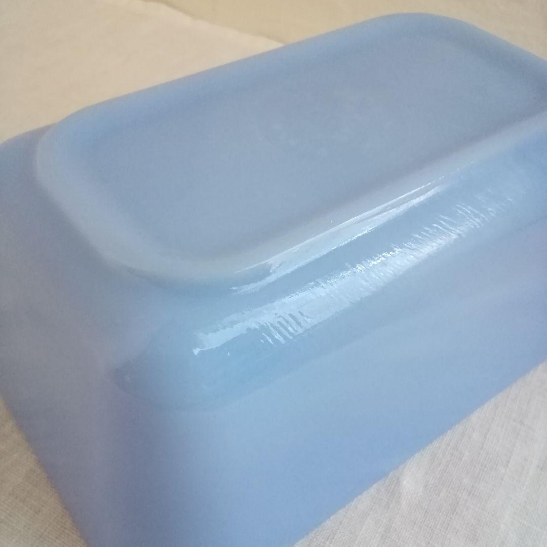 オールドパイレックス レフリジレーター デルファイトブルー M