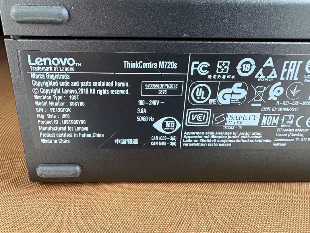 ThinkCentre 第8世代i5 メモリ16GB 新品SSD512GB