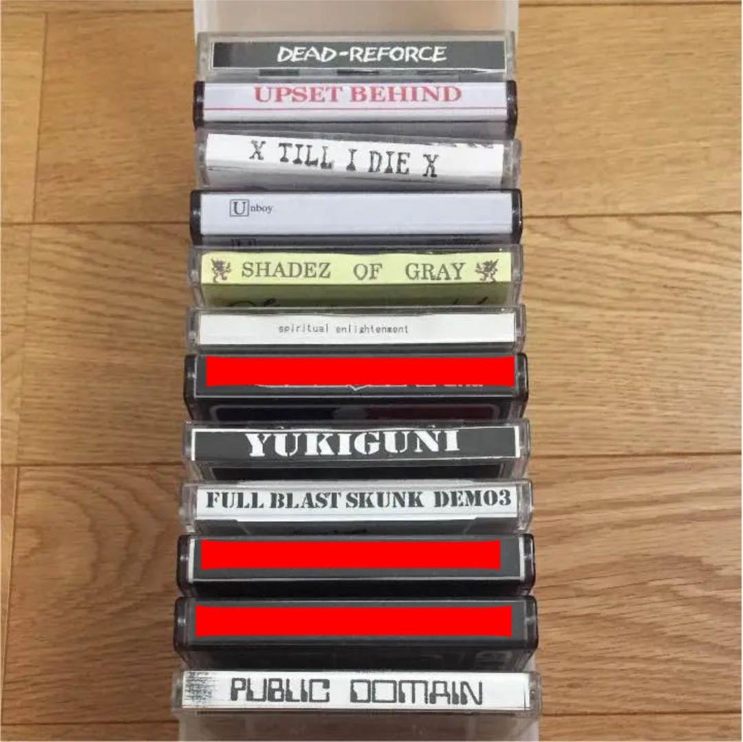 【バラ売り専用】ハードコア デモテープ