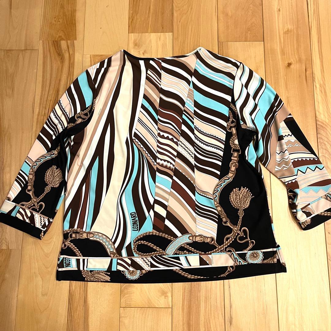 LEONARD レオナール スポーツ トップス カットソー　ロンT 44