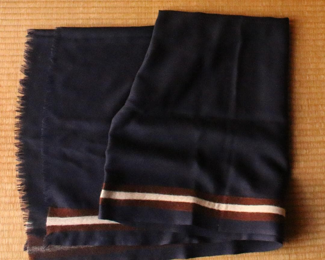 未使用 期間限定お値下げ フランコバッシ ネイビー ブラウン アズーロエマローネ