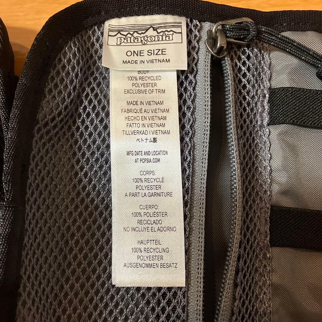 patagonia パタゴニア Worn Wear リペアロール 黒 ブラック