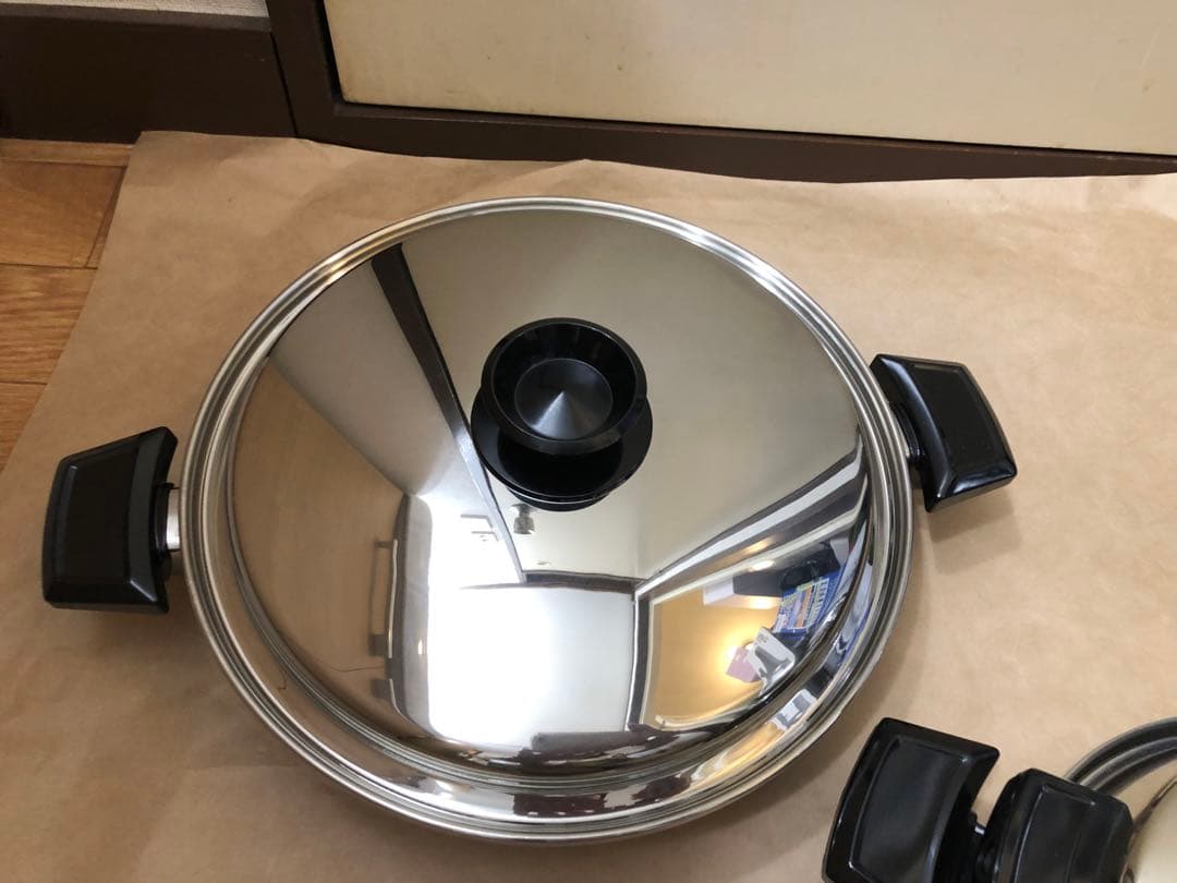 未使用品　ロイヤルクイーン MC2000 浅型鍋　2個