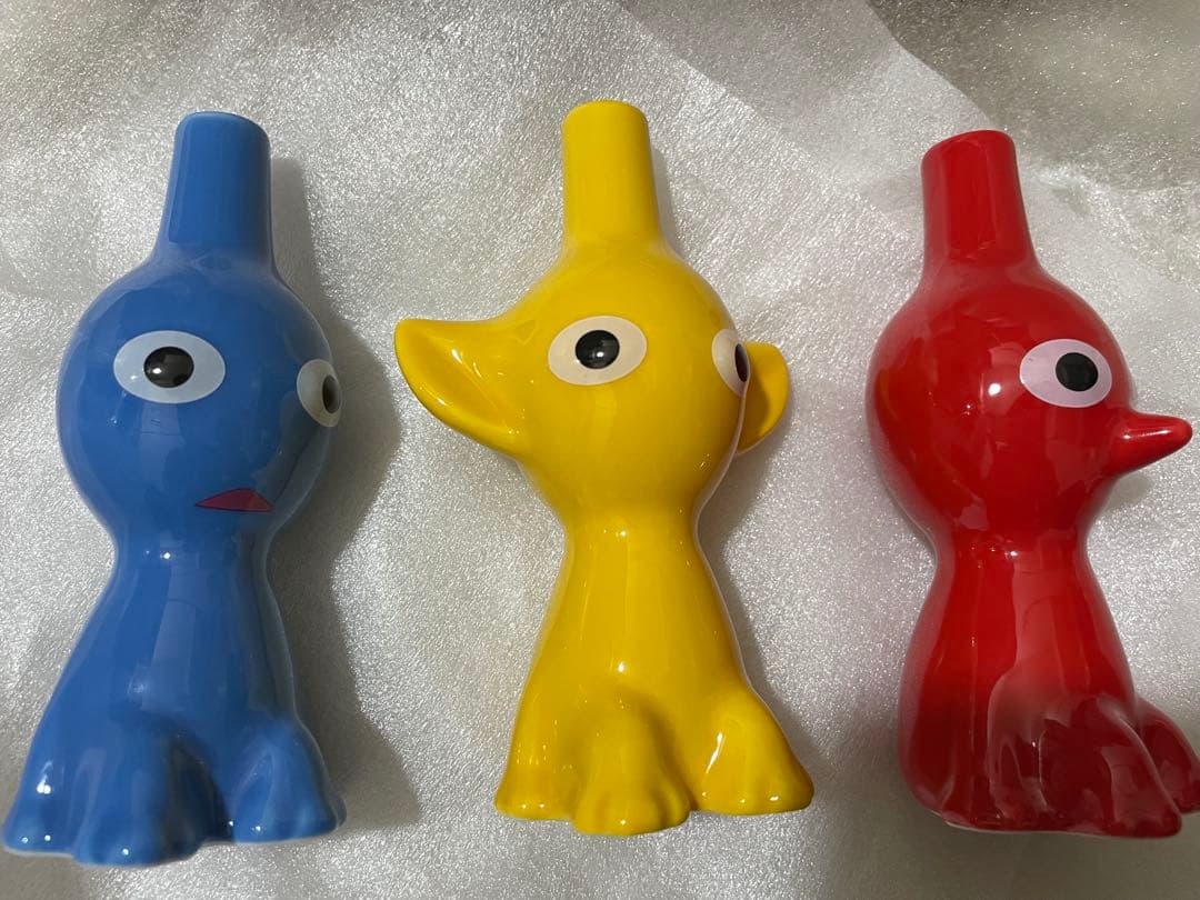ピクミン　一輪挿し　花瓶　青　黄　赤　3色セット　PIKMIN　任天堂