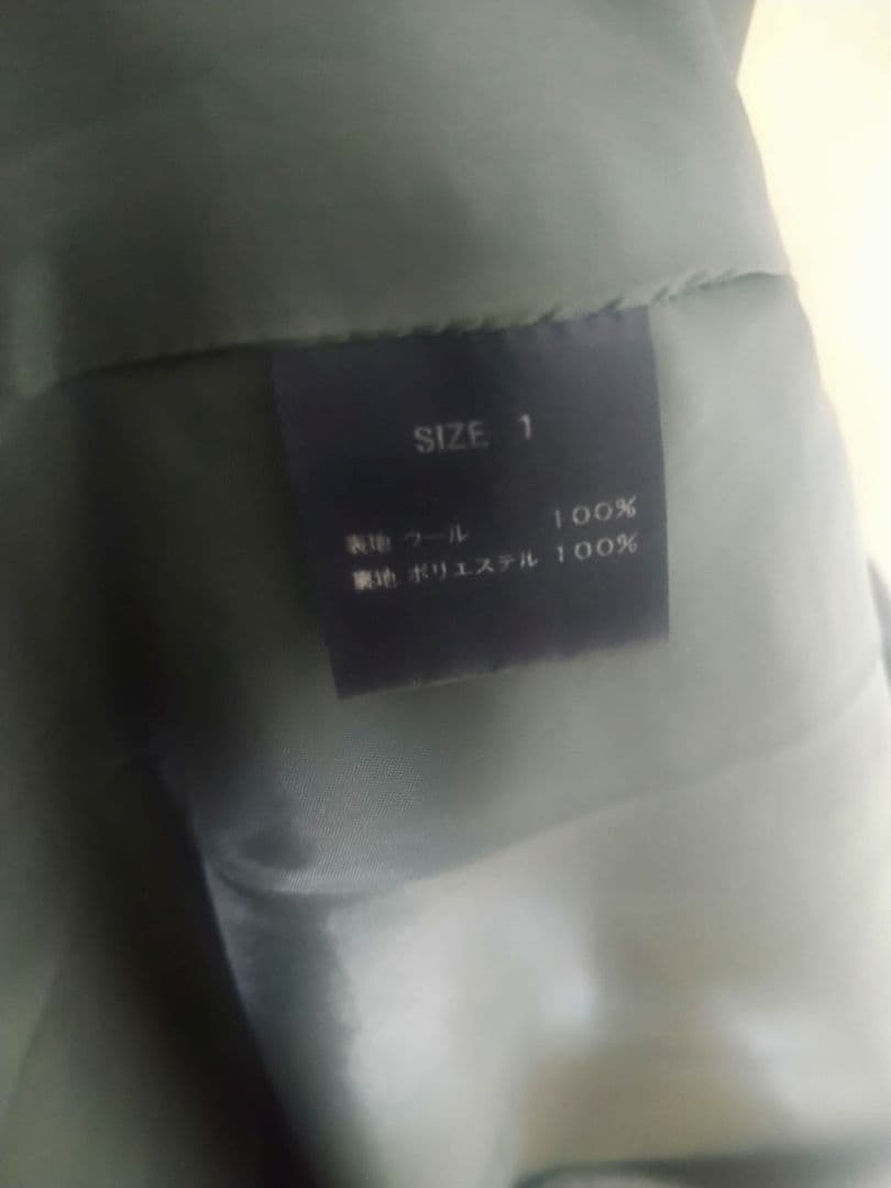 cygne シーニュ　スカラップケープsophie 　ポンチョ　グレー　サイズ1