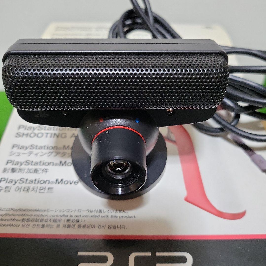 【中古美品】PS3 PS MOVE ＆ シューティングアタッチ