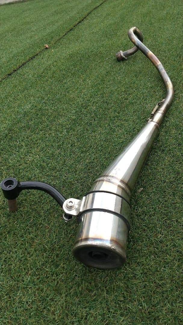 カブ C50 C90用 特注フルステンマフラー ワンオフ品