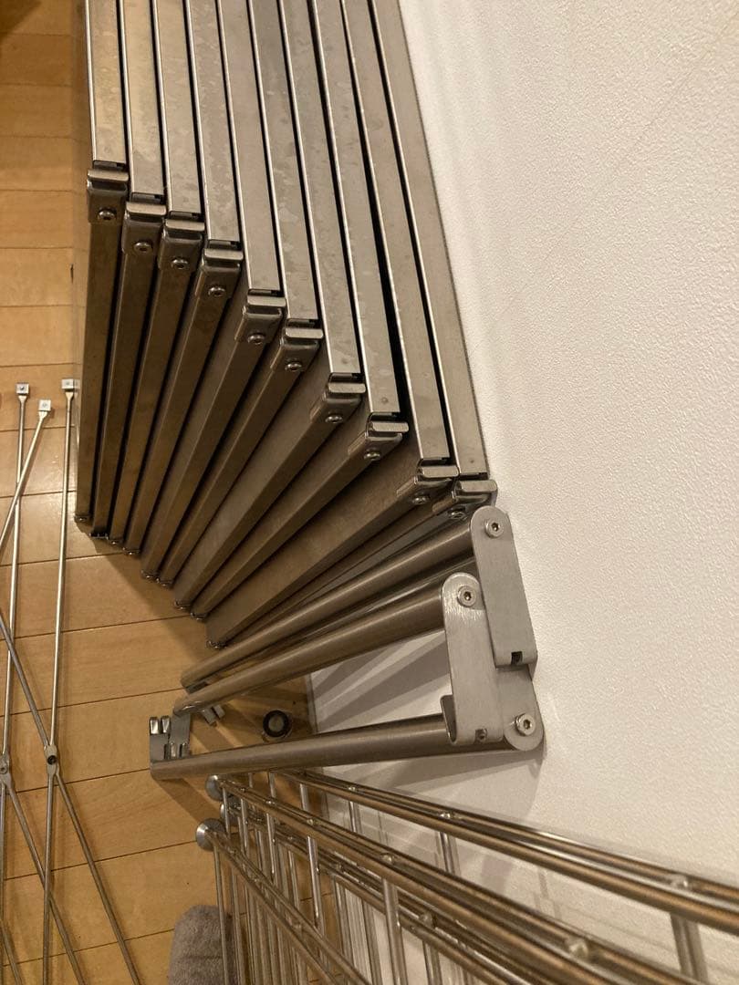 無印良品　ステンレスユニットシェルフ　大　175.5センチタイプ　セット