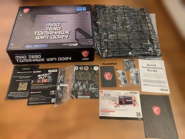 MSIマザーボード　 MAG Z690 TOMHAWK WIFI DDR4