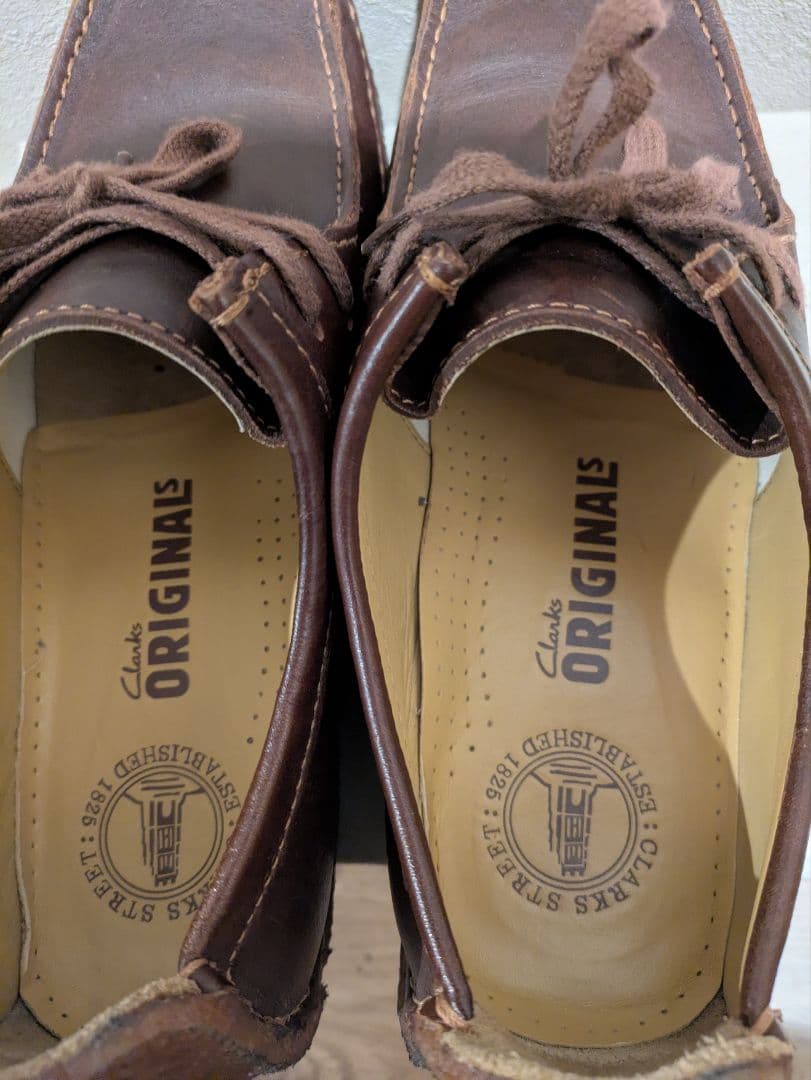 Clarks natalie ブラウンレザー