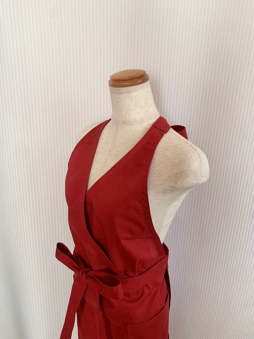 ハンドメイド　エプロン　カシュクール