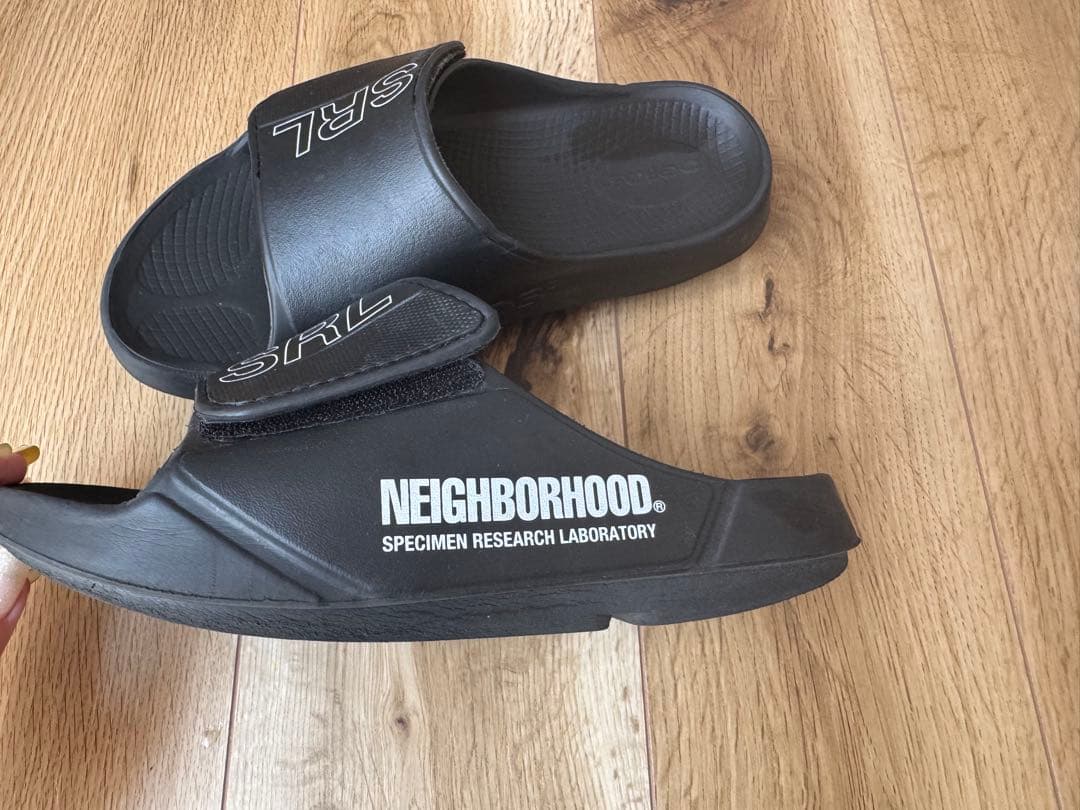 NEIGHBORHOOD サンダル　OOFOS OOAHH