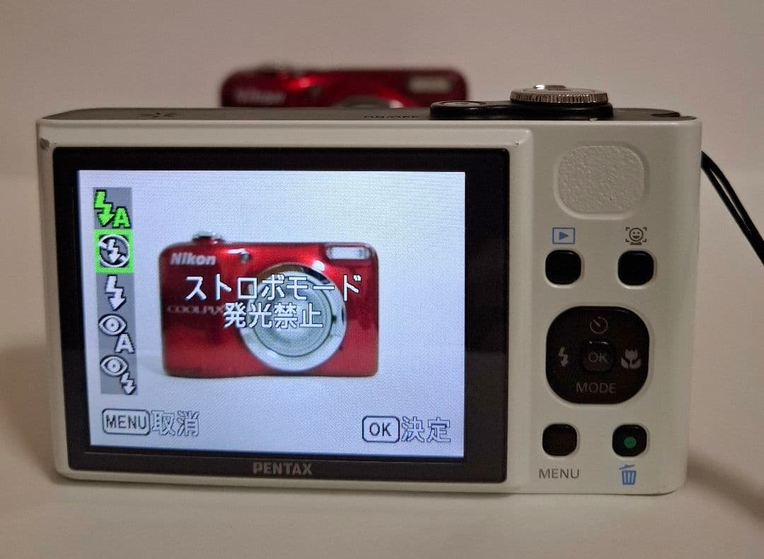 [準美品]PENTAX ペンタックス OPTIO RZ18 コンテジ