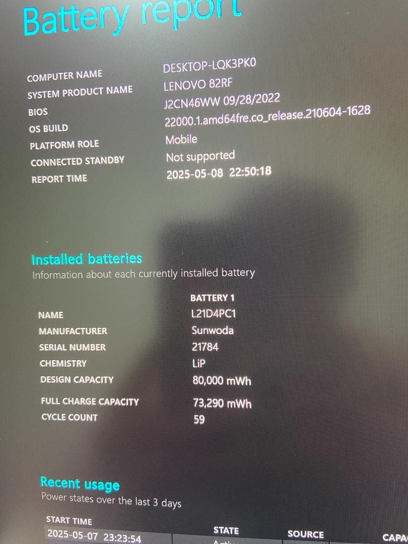 最終値下げLenovo Legion Y9000P 12900H RTX3060