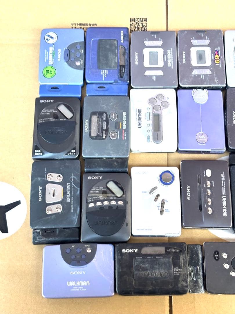 SONY カセットウォークマン ジャンク品 25台まとめセット