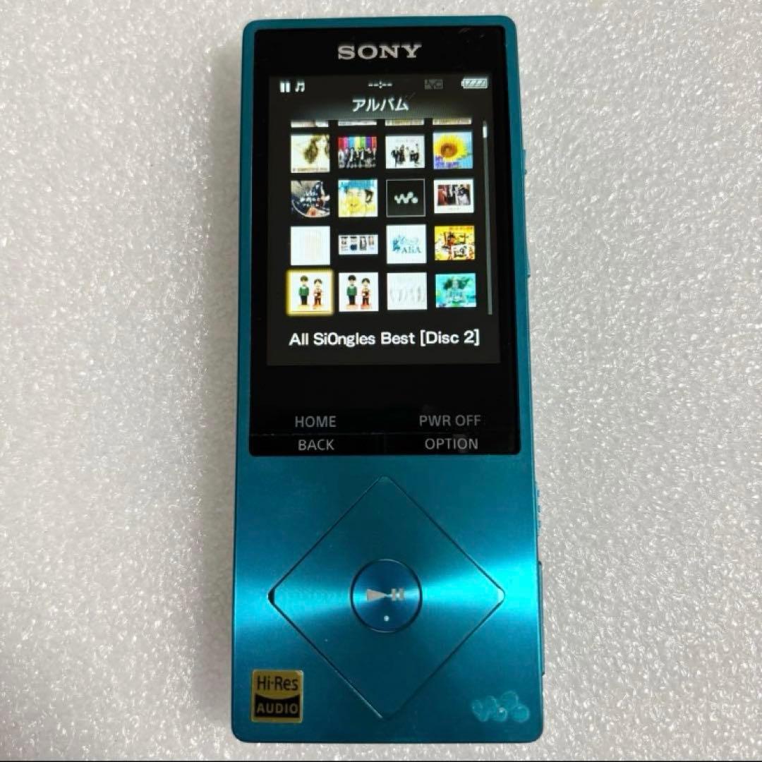 【バッテリー良好】ソニー　ウォークマン　NW-A16 32GB ブルー