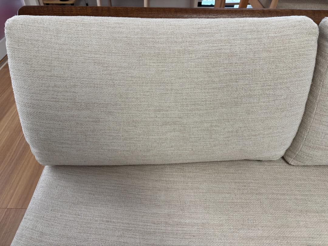 【送料込】ニトリ オークエスト 2人掛けソファ｜使用感あり・替えカバー可