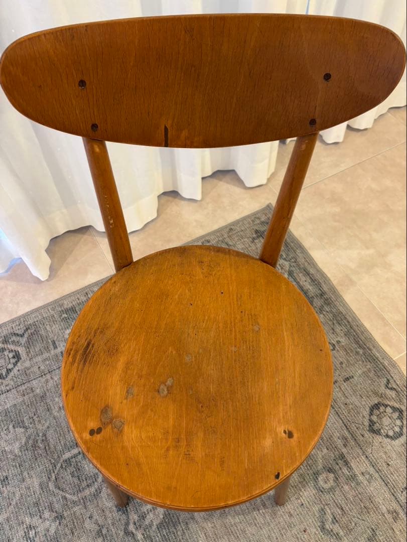 ウッドチェア ミッドセンチュリー風