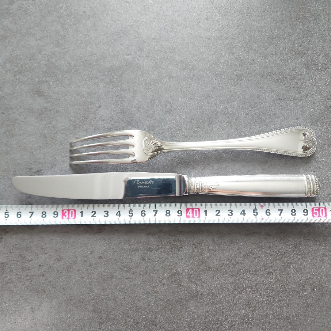 クリストフル マルメゾン テーブルナイフ テーブルフォーク 12点
