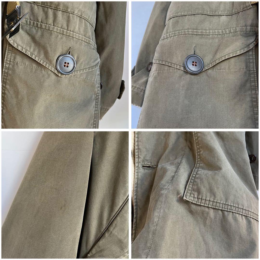 50s アメリカ軍 M47 オーバーコート ヴィンテージ 古着 ライナー付き M