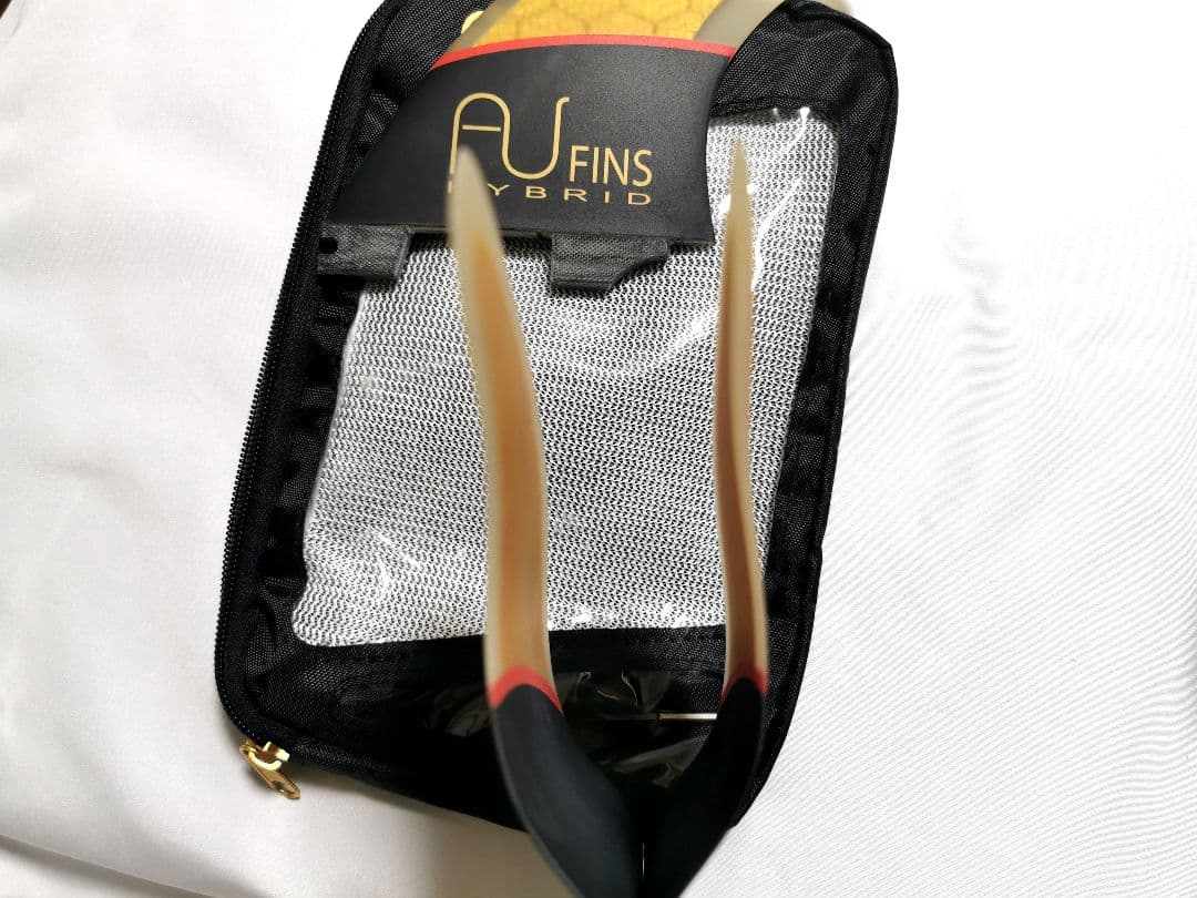 AUフィン AUfins FCS2 トライフィン ブラックイエロー スラスター