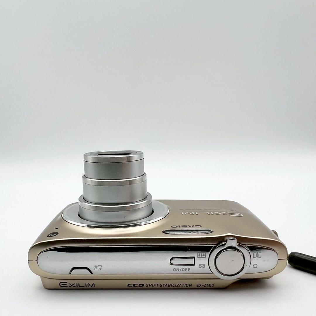 【完動品】CASIO EXILIM EX-Z400 コンデジ ゴールド 動作確認