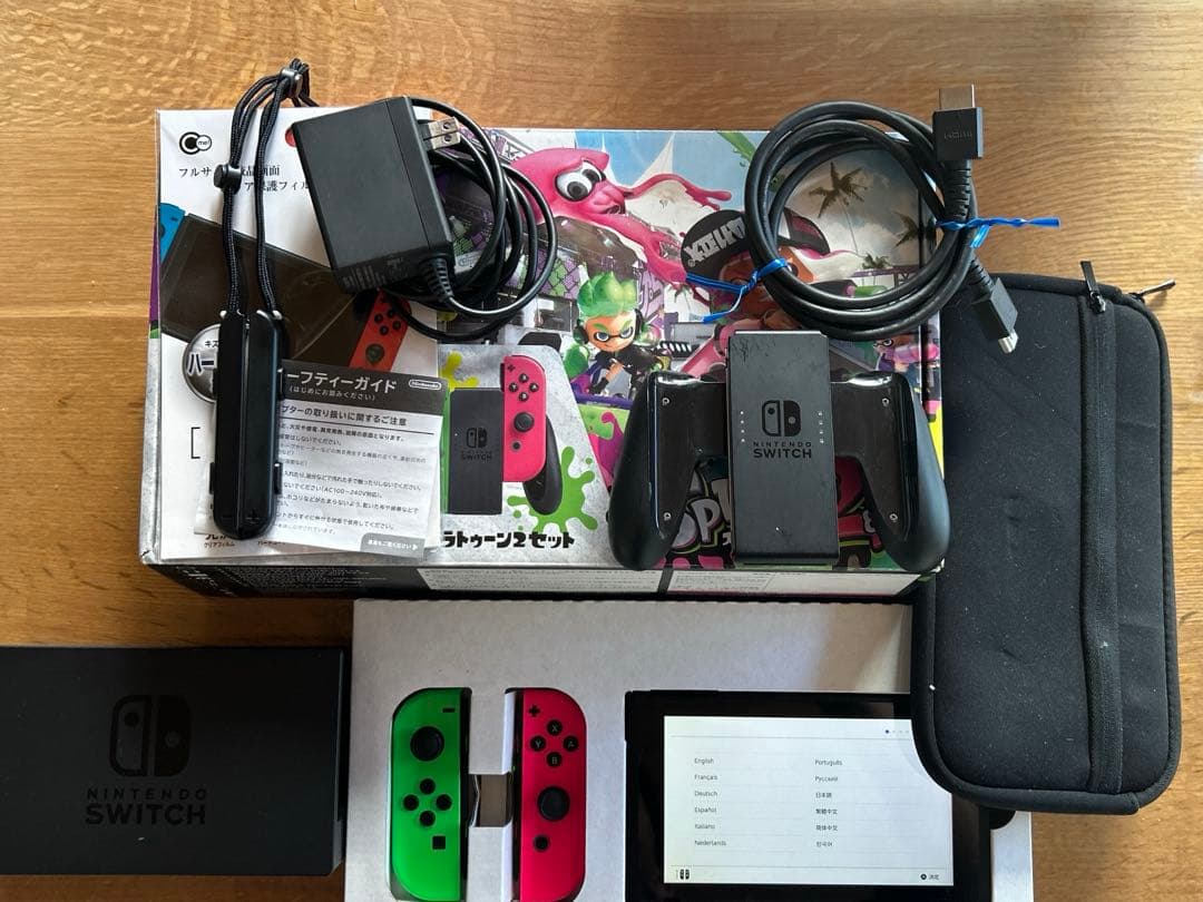 ニンテンドーSwitch （ソフト２つ付き）