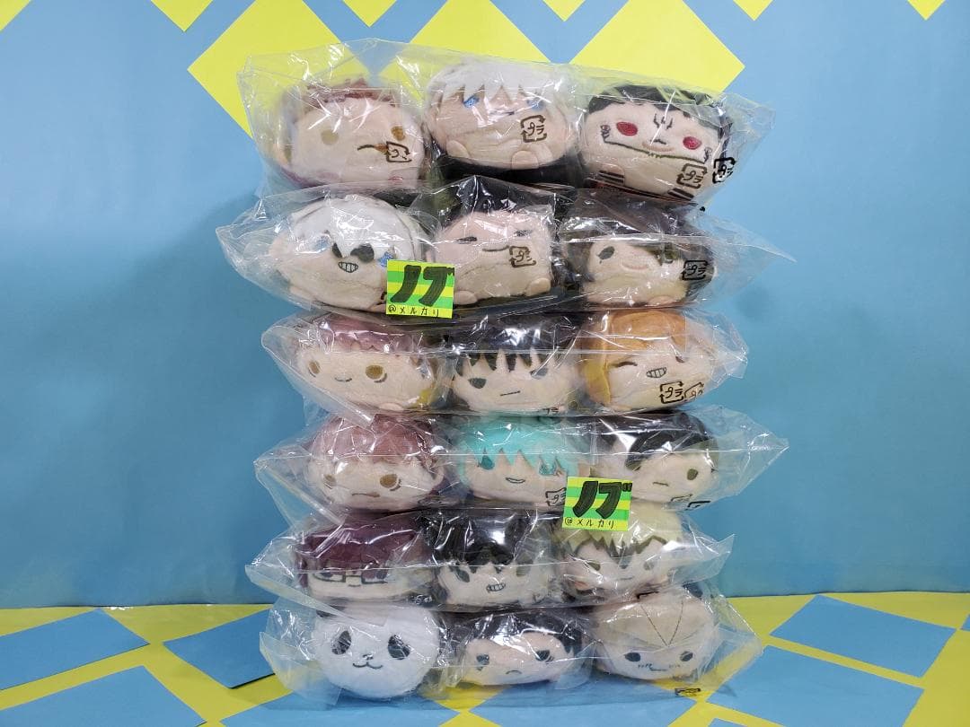 芥見下々 呪術廻戦展 のるキャラマスコット 3体セット 全18種 コンプリート⑦