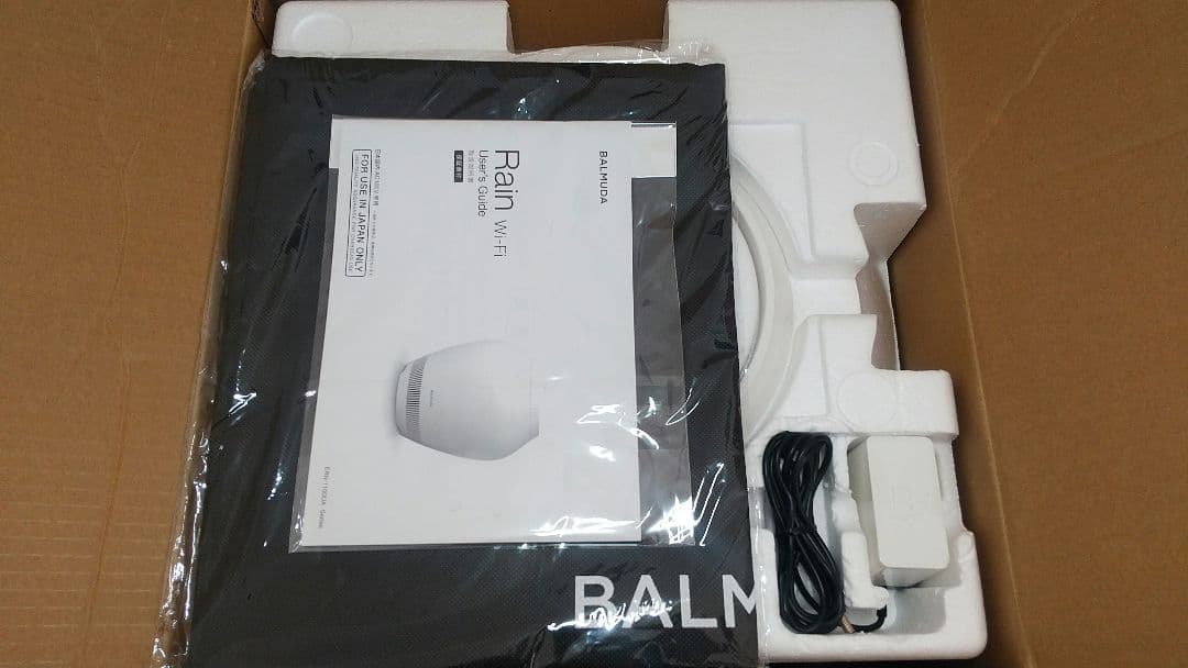 【美品】BALMUDA Rain Wi-Fiモデル 加湿器 ERN-1100UA