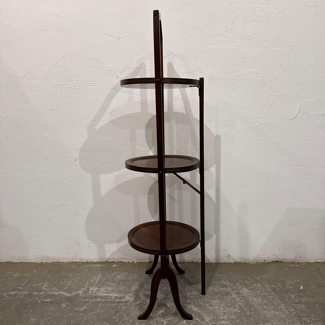 年末年始saleヴィンテージ　ケーキスタンド　イギリス　花台　サイドテーブル