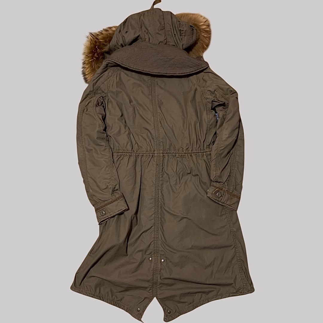 00s goa ゴア モッズコート ファー付き 取り外しライナー付き ミリタリー