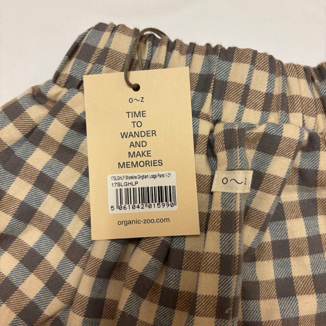 ボトムス organic zoo ShorelineGingham Lodge Pants