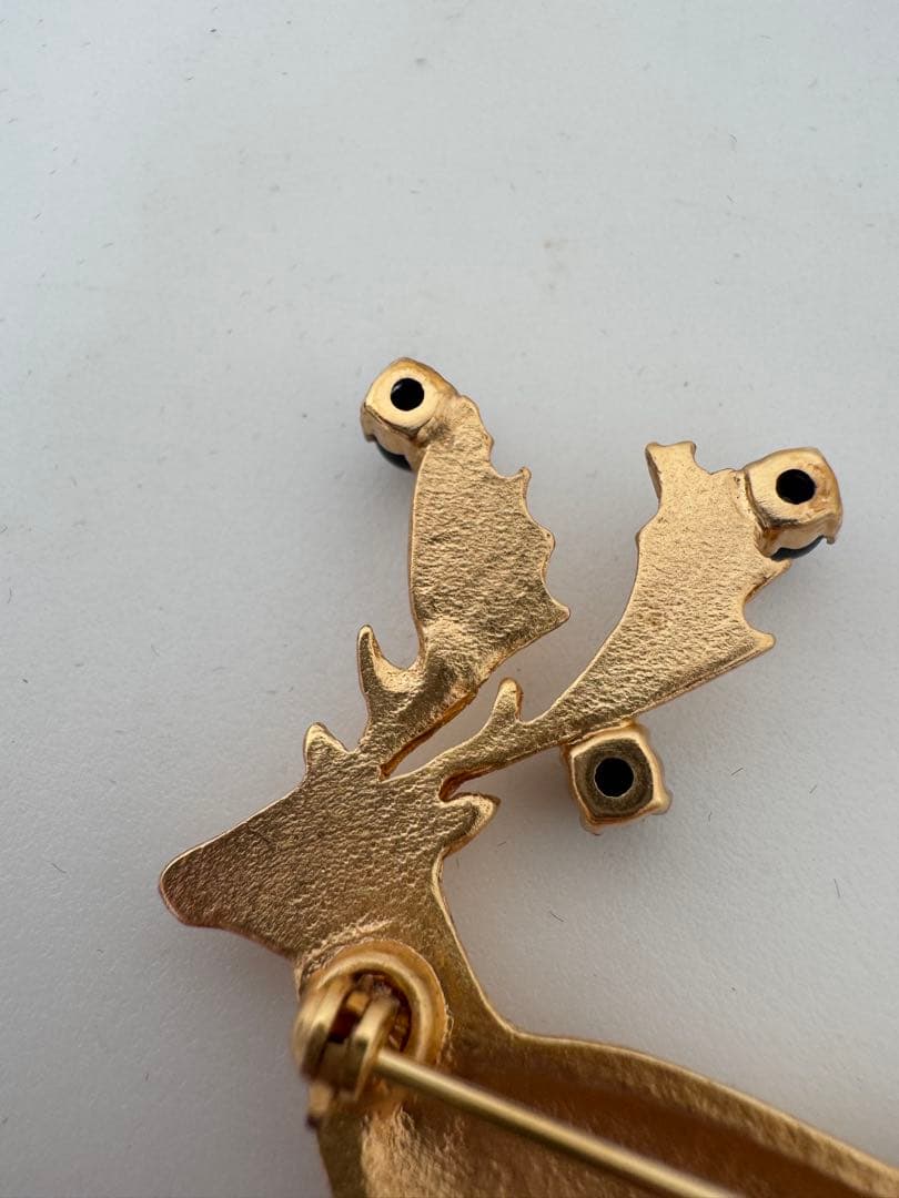 CHANEL ヴィンテージ ブローチ（トナカイ×ココマーク