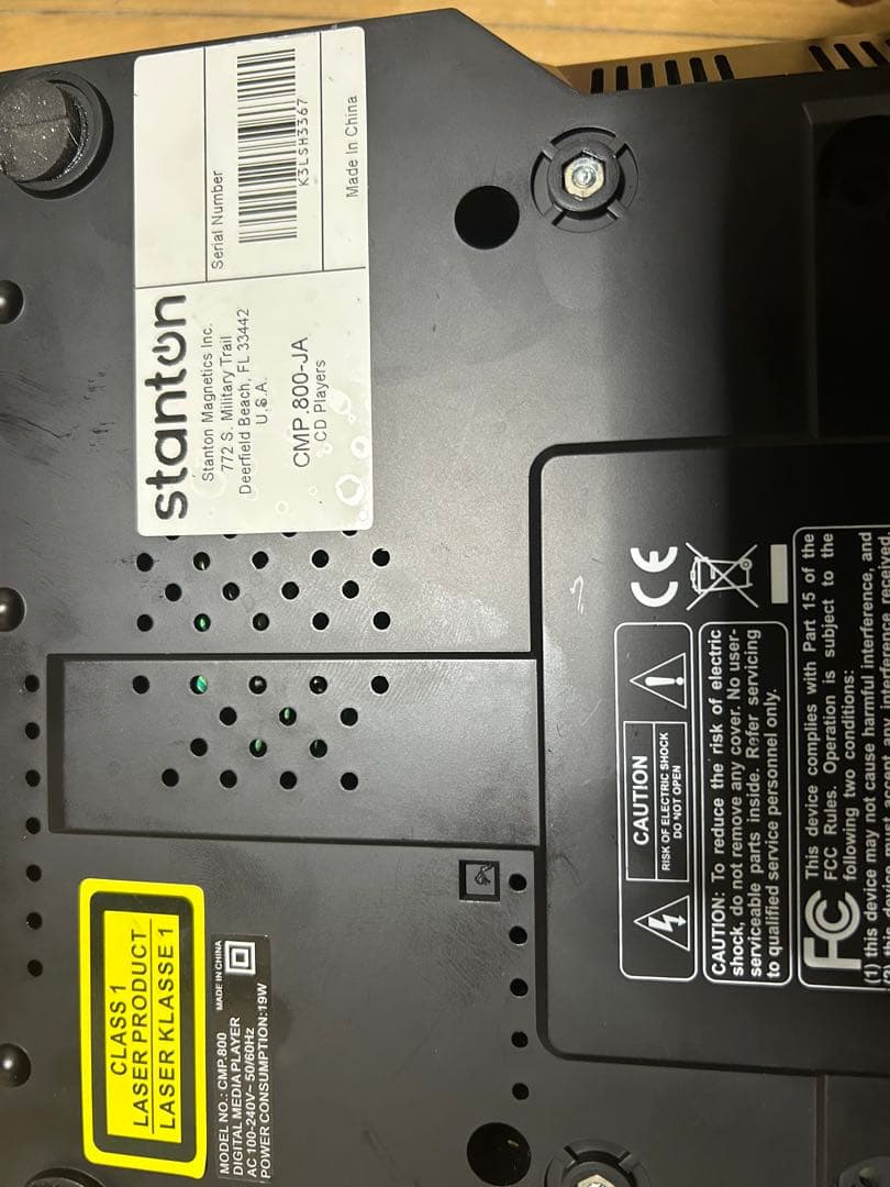 DJ機材   STANTON CDJ CMP.800