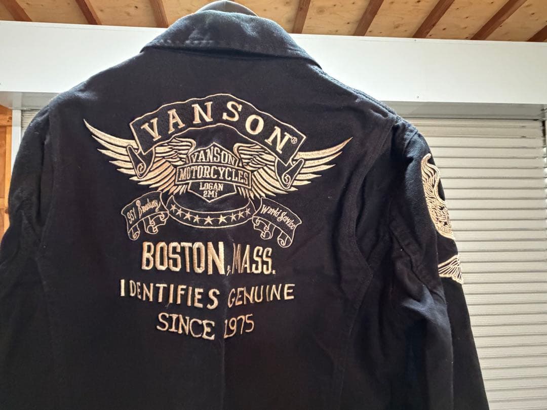 VANSON つなぎ Lサイズ