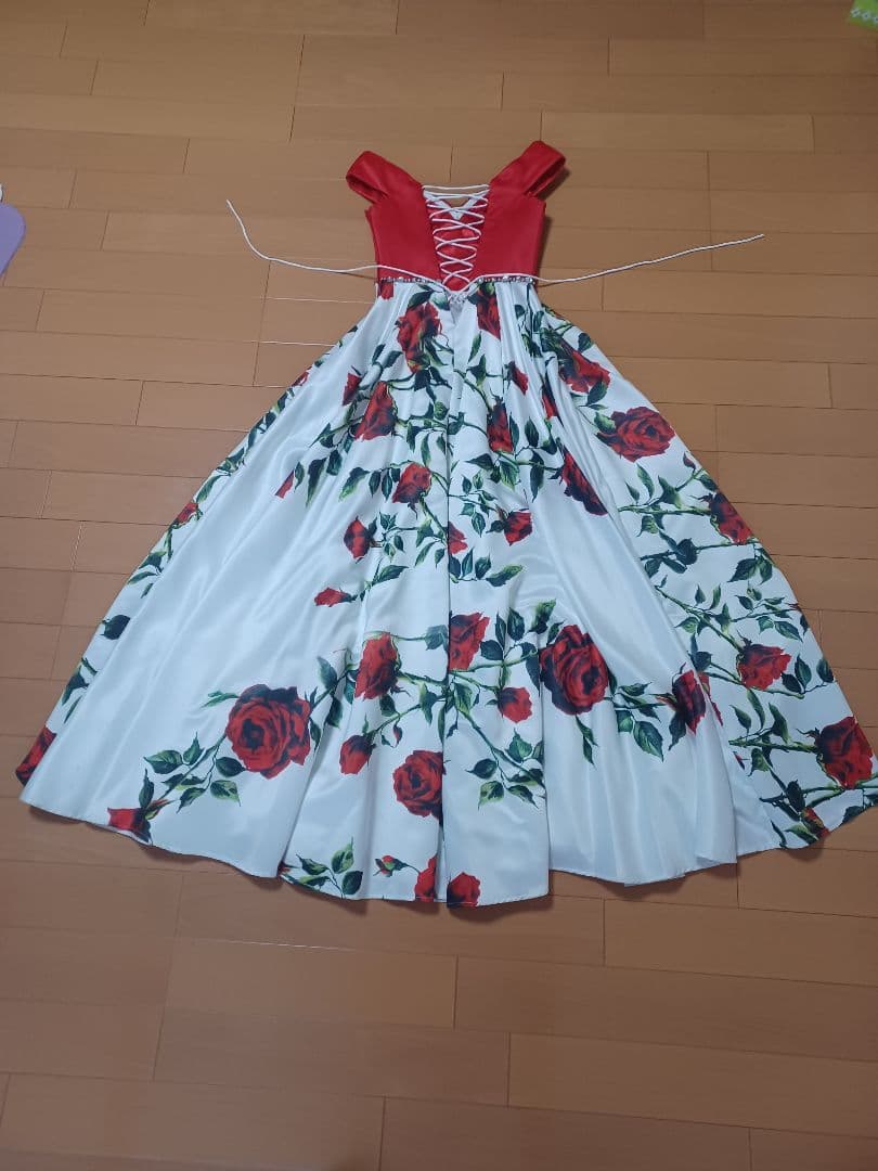 花柄ロングドレス ジャンマクレーン