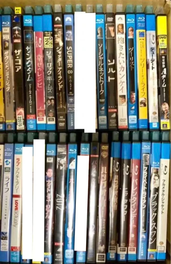 【洋画】DVD、Blu-rayまとめ売り ※レンタル落ち