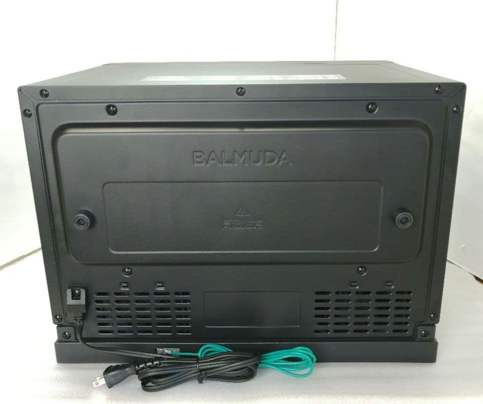 バルミューダデザイン　オーブンレンジ　ブラック　22年製　052