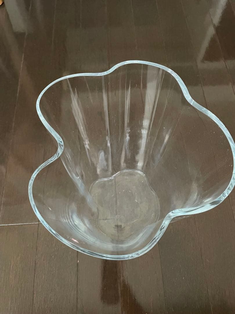 アルヴァ アアルト ベース クリア 270mm イッタラ aalto 欠けあり