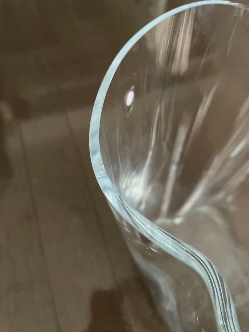 アルヴァ アアルト ベース クリア 270mm イッタラ aalto 欠けあり