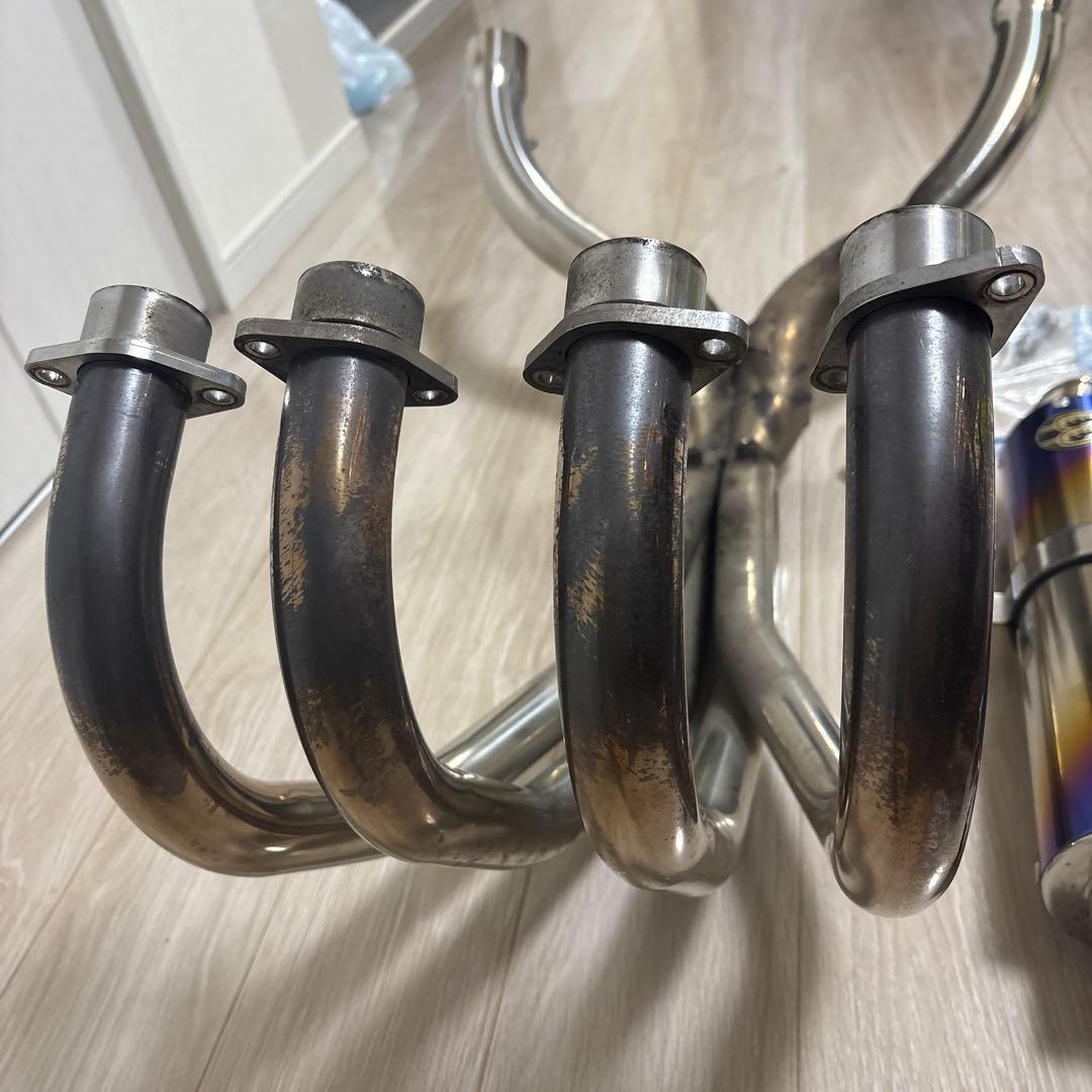 CB400SB/SF用　SP忠男2本だしフルエキマフラー