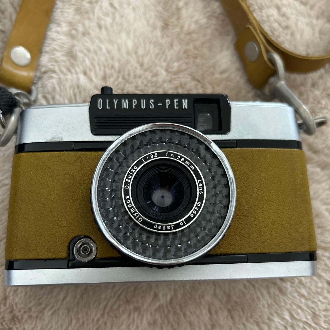 【OLYMPUS PEN】フィルムカメラ オリーブグリーン EE-3